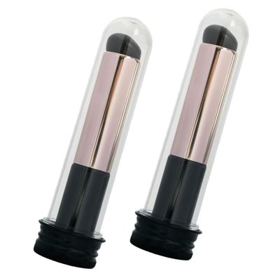 CALLARON 2pcs Silicone Lip Brush Lipstick Applicator Lip Balm Brush Mask Round Head for Women