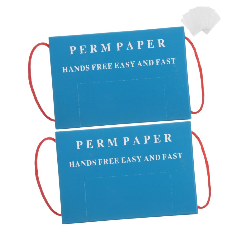 FOMIYES 600sheets Ultra Thin Hair Curling Papers for Professional and Home Use Breathable Perm Papers for Cold Hot Perm Techniques Styling Tools for Barbers and Salons