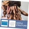 FOMIYES 600sheets Ultra Thin Hair Curling Papers for Professional and Home Use Breathable Perm Papers for Cold Hot Perm Techniques Styling Tools for Barbers and Salons view 3