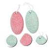 CALLARON 2pcs Scraping Plate Stone Foot File Exfoliate Stone Feet Care Accessory Foot Massage Tool Foot Scrubbers Foot Pedicure Stone Grinding Foot Stones Pedicure Tool Volcanic Rock view 4