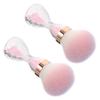Ipetboom 2pcs Nail Cleaning Brush Soft Nail Brush for Dust Removal Makeup Cleaner view 1