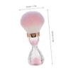 Ipetboom 2pcs Nail Cleaning Brush Soft Nail Brush for Dust Removal Makeup Cleaner view 2