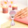 Ipetboom 2pcs Nail Cleaning Brush Soft Nail Brush for Dust Removal Makeup Cleaner view 4