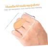 LIFKOME Makeup Mixing Palette with Spatula and PU Pouch Portable Cosmetic Tool for Foundations and Blending for Professionals and Makeup Lovers view 3