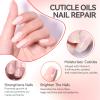 Nail Repair Oil for Damaged Treatment - Gelike EC Easy and Quick Absorb Salon Cuticle Care - Natural Rose Smells for Women and Men Dry Split Thin Nails view 4