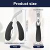 1Pcs Stainless Steel Toenail Clippers Safe Slanted Nail Clippers Cutters Scissors with Handle Professional Curved Blade Grooming Tool for Seniors view 2