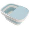 ANGGREK Standing Bath, Large Capacity Standing Bathroom Basin with Pedicure Handle (Blue) view 2