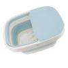 ANGGREK Standing Bath, Large Capacity Standing Bathroom Basin with Pedicure Handle (Blue) view 3