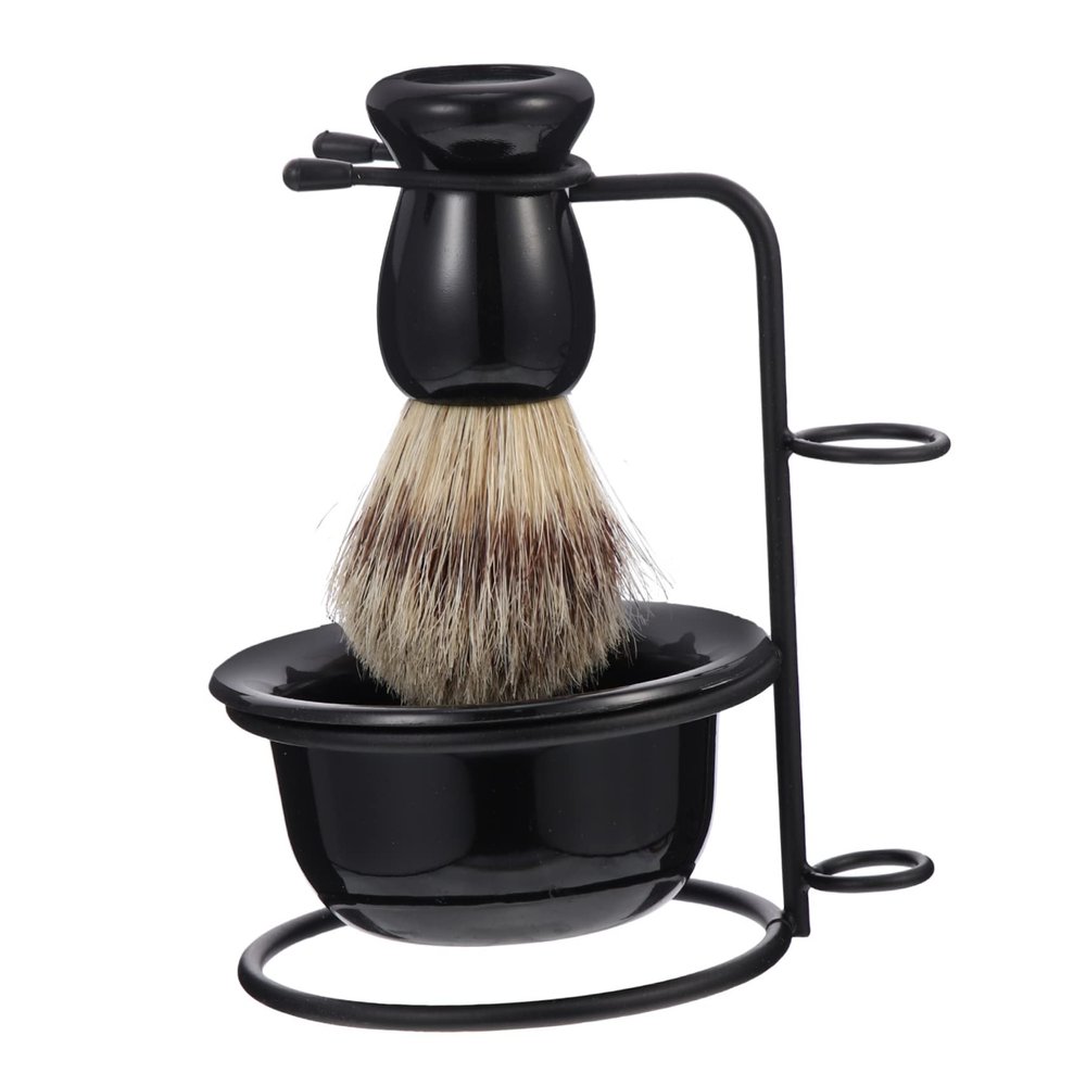 LIFKOME Men's Beard Set Shaving Brush Kit for Men Shave Bowl and Brush Set Fathers Day