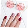 Vaguelly 100pcs Cuticle Pusher Professional Nail Art Tools for Trimming and Cleaning Cuticles Smooth Grip for Natural and False Nails Multi view 4