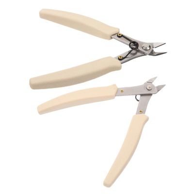 Baluue 2pcs Stainless Steel Rhinestone Remover Nipper Tool for Easy Nail Art Decoration Removal Compact Design for Quick Rhinestone Extraction and Jewelry Chains Essential Manicure