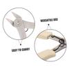 Baluue 2pcs Stainless Steel Rhinestone Remover Nipper Tool for Easy Nail Art Decoration Removal Compact Design for Quick Rhinestone Extraction and Jewelry Chains Essential Manicure view 3