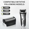 2PACKBLACKShaver Replacement Foil Compatible with Remington TITANIUM-X Flex & Pivot Foil and Cutter F5800 & F7800,Shaver heads Fit for Remington F4900,F5800,F7800 view 4
