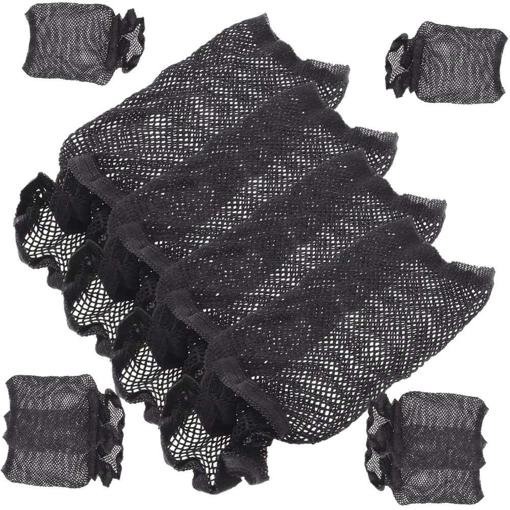 HAKIDZEL 10pcs Women Hair Caps for Sleeping Invisible Hd Wig Cap Mesh Dome for Wig Making and Long Hair