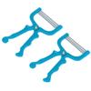 CALLARON 1 Set 2pcs Facial Hair Remover Facial Hair Threader Hair Removal Tool Hair Removal Device Con Spring Face Hair Removal Face Hair Threading Tool for You Skin Plucky Abs Blue view 1