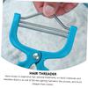 CALLARON 1 Set 2pcs Facial Hair Remover Facial Hair Threader Hair Removal Tool Hair Removal Device Con Spring Face Hair Removal Face Hair Threading Tool for You Skin Plucky Abs Blue view 4