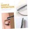 HAKIDZEL 1set Eyebrow with Replacement Blades Portable Eyebrow Trimmer for Women Facial Hair Shaver for Precise Grooming Lightweight Easy to Carry for Travel and Home Use view 3