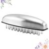 GALPADA Odor Absorbing Hand Brush Stainless Steel Soap Cleaning Brush for Garlic Onions Fish Kitchen and Bathroom view 2
