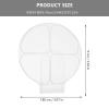 CALLARON 2pcs Makeup Mixing Handheld Cosmetic Plates for Foundation Blending Versatile Nail Art Mixing Tray for Home and view 2