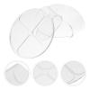 CALLARON 2pcs Makeup Mixing Handheld Cosmetic Plates for Foundation Blending Versatile Nail Art Mixing Tray for Home and view 3