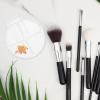CALLARON 2pcs Makeup Mixing Handheld Cosmetic Plates for Foundation Blending Versatile Nail Art Mixing Tray for Home and view 4