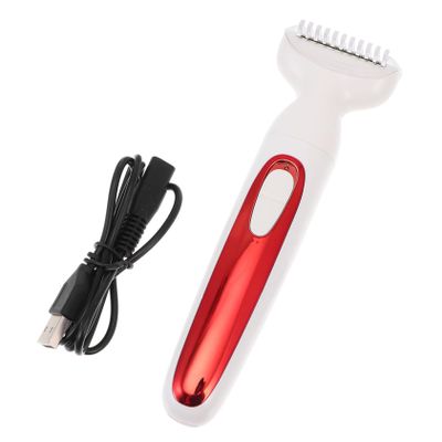 CALLARON 1pc USB Rechargeable Electric Body Shaver Multi-use Hair Remover for Legs Arms Face and Bikini Line Safe and Depilator for Men and Women