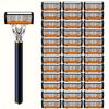 Men's 7-Blade Razor Set, 36 Stainless Steel Blades - Perfect For Beard & Mustache Trimming, Includes Replaceable Heads - Ideal Gift (36 Stainless Steel Blades) view 1