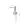 VALICLUD 2pcs Lotion Pump Dispenser for Hand Soap and Liquid Soap Thread Design for Hotel and Bathroom Use Mechanism view 2