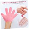 Didiseaon 2pairs Moisturizing Gloves for Dry Hands Overnight Lotion Gloves Silicone view 4