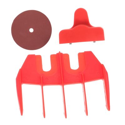 BESPORTBLE Multi-Functional Sheep Trimmer Guide Sandpaper Sharpener Detachable Clipper Guide for Safe Shearing