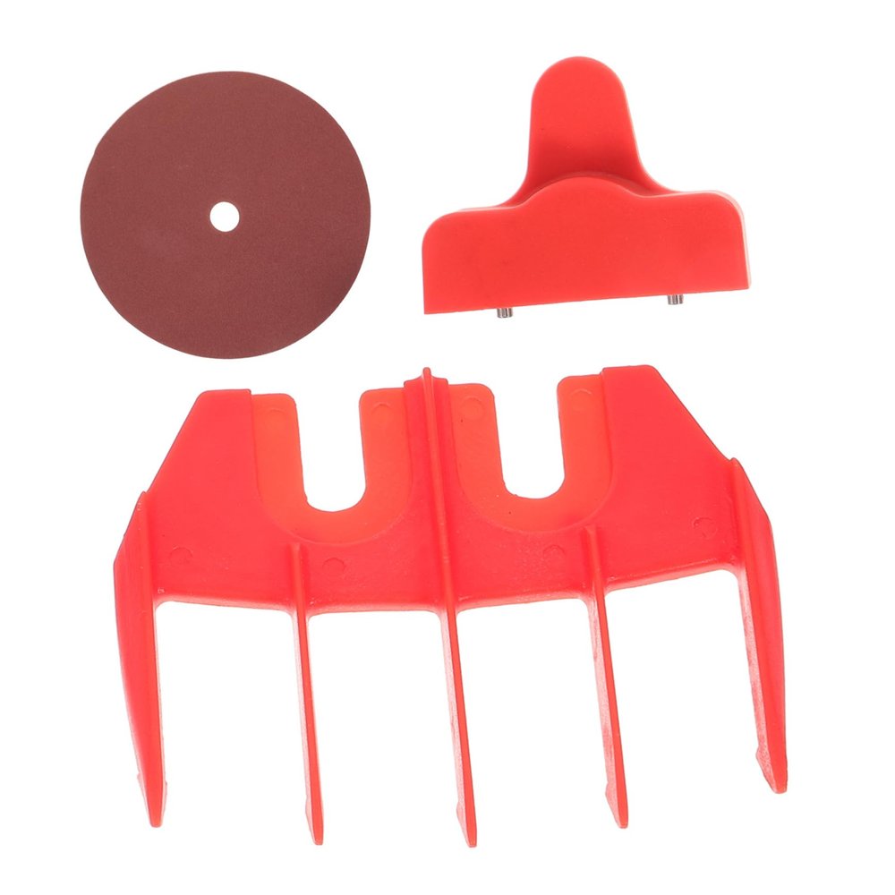 BESPORTBLE Multi-Functional Sheep Trimmer Guide Sandpaper Sharpener Detachable Clipper Guide for Safe Shearing