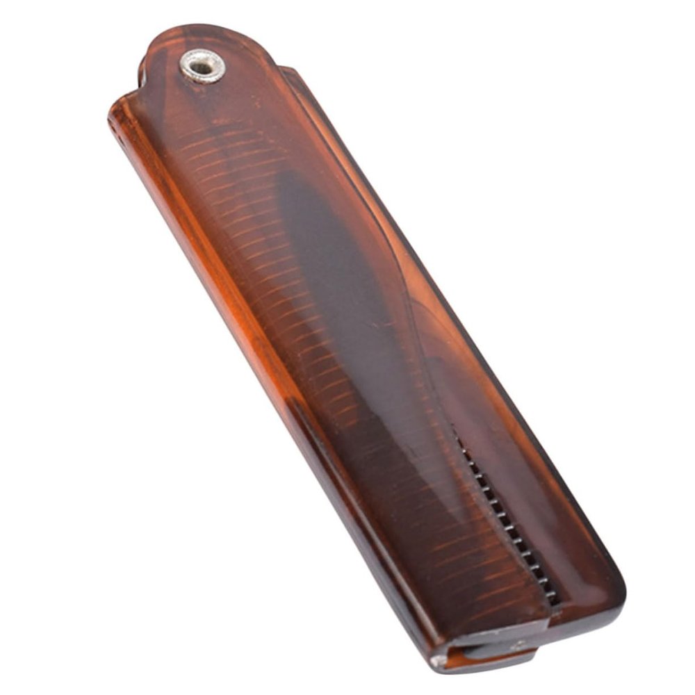 HAKIDZEL Folding Pocket Comb for Men Portable Hair and Beard Styling Tool Fine Tooth Design for Travel Compact Daily Use and Grooming