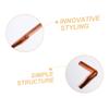 HAKIDZEL Folding Pocket Comb for Men Portable Hair and Beard Styling Tool Fine Tooth Design for Travel Compact Daily Use and Grooming view 3