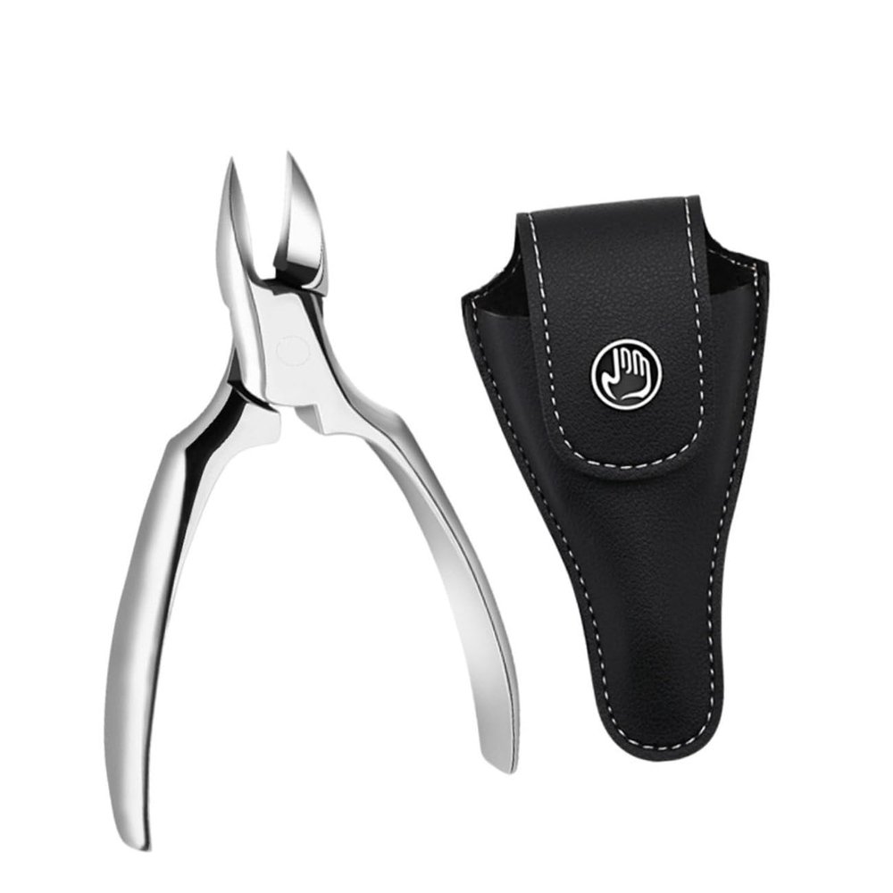 CALLARON Professional Stainless Steel Nail Dead Skin Remover Cuticle Trimmer Set for Home Use Durable Manicure Tool with Ergonomic Design for Pedicure Care