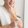 Men's 7-Blade Razor Set, 24 Stainless Steel Blades - Perfect For Beard & Mustache Trimming, Includes Replaceable Heads - Ideal Gift (24 Stainless Steel Blades) view 3