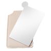 CALLARON Stainless Steel Makeup Mirror Palette Foundation Blending Tray Portable Makeup Mixing Tool view 1