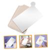 CALLARON Stainless Steel Makeup Mirror Palette Foundation Blending Tray Portable Makeup Mixing Tool view 2