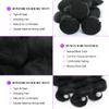 12A Body Wave Bundles Human Hair 16 18 20 Inch Human Hair Bundles 100% Unprocessed Brazilian Virgin Hair 3 Bundles Human Hair Extensions for Women Quick Weave Hair Natural Black view 3