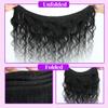 12A Body Wave Bundles Human Hair 16 18 20 Inch Human Hair Bundles 100% Unprocessed Brazilian Virgin Hair 3 Bundles Human Hair Extensions for Women Quick Weave Hair Natural Black view 4