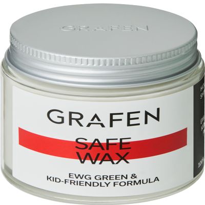 GRAFEN Safe Wax EWG Green Hair Wax for Kids & Adults, Strong Hold, Water-Based, Easy Rinse, With 6 Natural Oils for Healthy Styling| 3.38oz