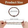 25PCS Boho Hair Ties,Bracelets Hair Ties for Thick or Thin Hairs,Boho Dual-Use Bracelets and Hairs Tie,5 Styles No Damage Elastic Bracelet,Ponytail Holders for Women,No-Damage, Christmas Gift view 2