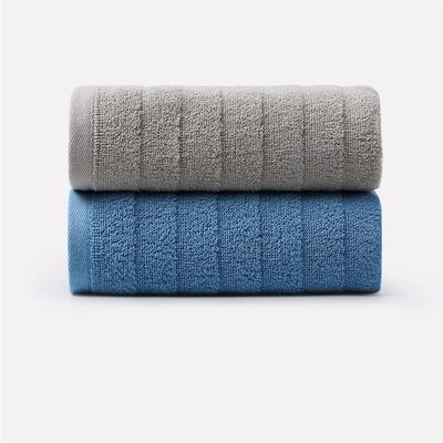 AFPSDLFJDLS Towel Cotton wash Your face Bath Home Adult Soft Water Suction face Towel(B 2PS)