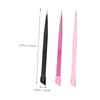 SAFIGLE 9pcs Double End Tweezers Nail Art Tool Multi-purpose Tweezers for Eyelash Extensions Sticker Application Includes for Precision Nail Design view 4