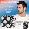 3PACK XR7000 Balder Pro Replacement Head Compatible with Remington Balder Pro Head Shaver Model XR7000/XR1500/XR1501 view 3