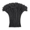 0.1cm Loc Extension Human Hair Natural Black 8 Inch 70 Strands Full Hand-made Permanent Locs Extensions Can Be Dyed and Bleached for Men/Women/Kids Real Dreadlock Extensions Human Hair view 1