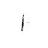 Baluue 2pcs Brow Facial Hair Remover Eyebrow Tweezer Trimmer Shaper Makeup Accessories view 2