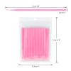 G2PLUS Micro Swabs - 100pcs Cotton Swabs for Makeup, Pink Disposable Applicators Brush for Nails, Eyeliner and Lash Tech Supplies view 2