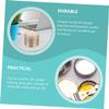 Angoily 6pcs Aluminum Candle Containers Diy Candle Making Jars Lightweight Durable for Storing Ointments Items for Crafts Travel Matte Finish view 4
