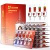 50PCS Finger Ledge Tattoo Cartridge Needles Assorted Mixed Size #10 Bugpin Round Liner Shader Magnum - 3RL 5RL 7RL 9RL 5RS 9RS 7RM 9RM 11RM 7M1 with Membrane Pro Disposable Tattoo Needles view 1