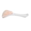 Adjustable Long Handle Foot Brush with Curved Head, Multipurpose for Shower, Travel Essential and Relaxation (White) view 3
